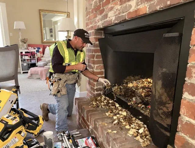 Safe screening installation by Lawndale Chimney Sweep in Lawndale, CA