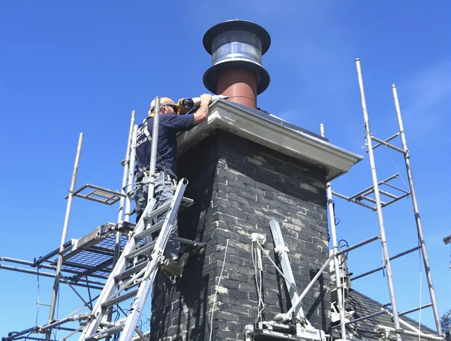 Sturdy chimney crown finished by Lawndale Chimney Sweep in Lawndale, CA