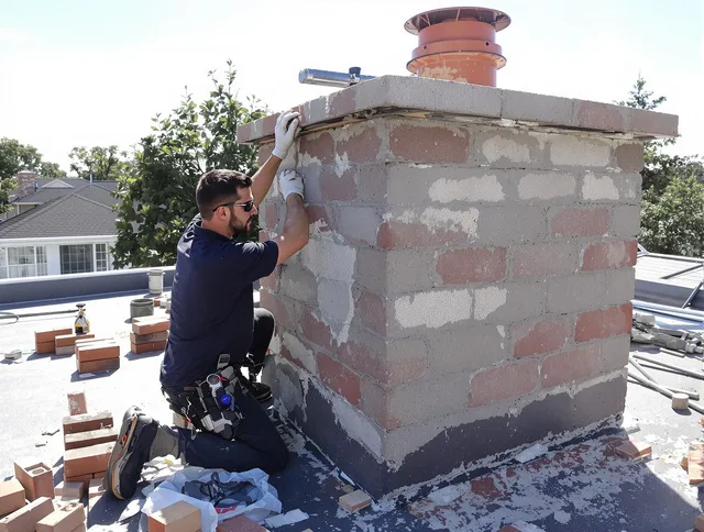 Advanced chimney repair process by Lawndale Chimney Sweep in Lawndale, CA
