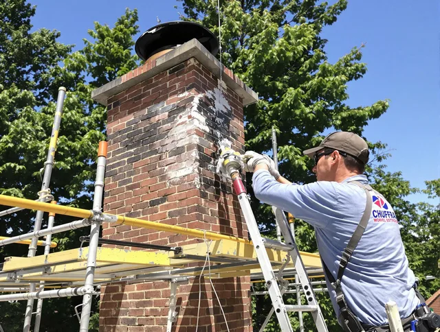 Structural chimney repair by Lawndale Chimney Sweep in Lawndale, CA