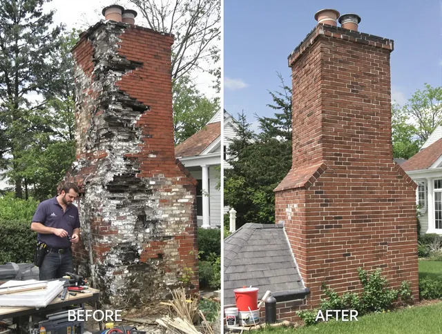 Lawndale Chimney Sweep performing a full chimney restoration in Lawndale, CA