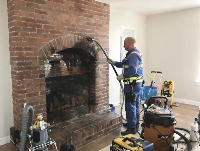 Lawndale Chimney Sweep expert performing detailed chimney sweep in Lawndale, CA
