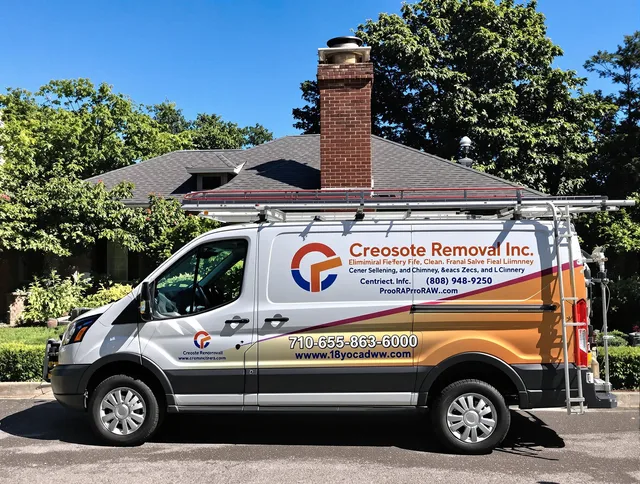 Lawndale Chimney Sweep technician removing creosote safely in Lawndale, CA