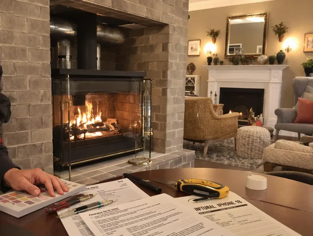 Lawndale Chimney Sweep verifying fireplace safety measures in Lawndale, CA